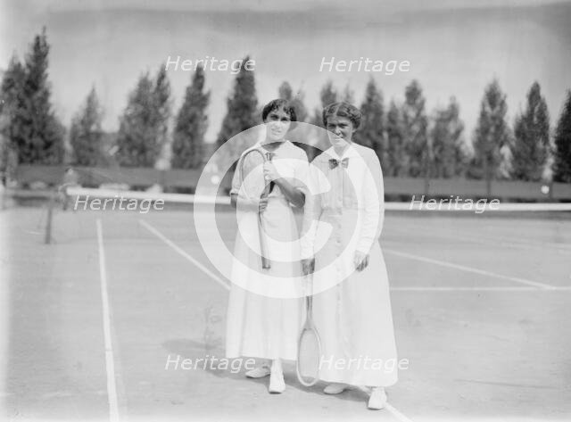 Miss Cassell [and] Mrs. Marshall McLean, 1913. Creator: Bain News Service.