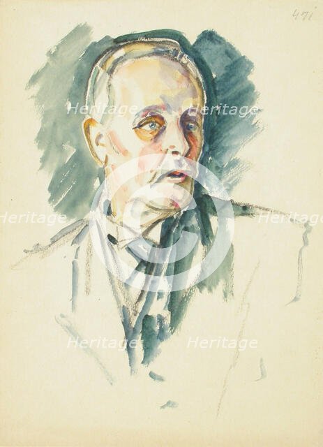 Sketch for a Portrait, c1910s. Creator: Verner Thome.