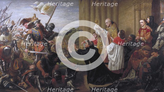 'Sanctuary', 1867.                                  Artist: Richard Burchett