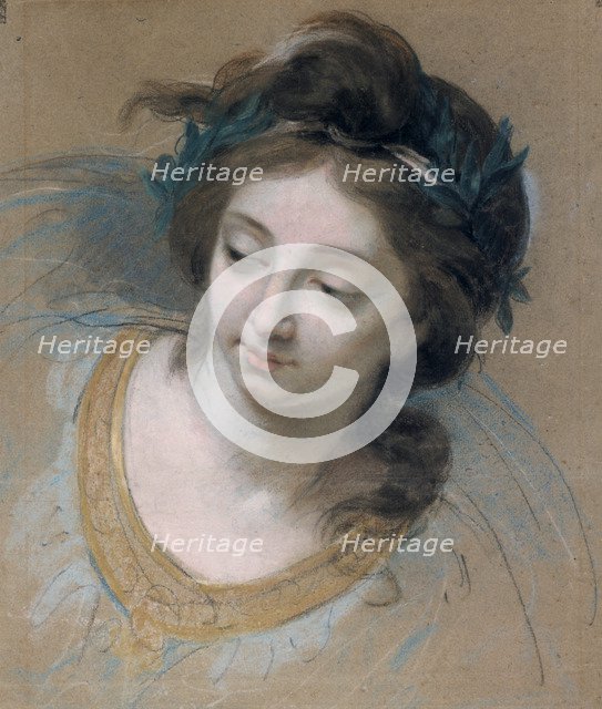 'Woman's Head', 1780.   Artist: Marie Louise Élisabeth Vigée-Lebrun