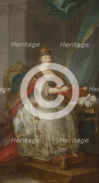 Maria Teresia, 1717-1780, German-Roman Empress Queen of Austria, c18th century. Creator: Anon.
