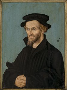 Portrait of Philip Melanchthon (1497-1560), 1543. Creator: Cranach, Lucas, the Elder (1472-1553).