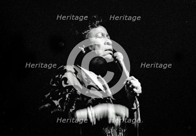 Betty Carter, Ronnie Scott's Jazz Club, Soho, London, March 1994. Creator: Brian O'Connor.
