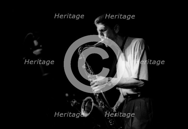 Bob Berg, Ronnie Scott's, Soho, London, May,1993.  Artist: Brian O'Connor.