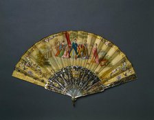 Fan, c. 1840. Creator: Unknown.