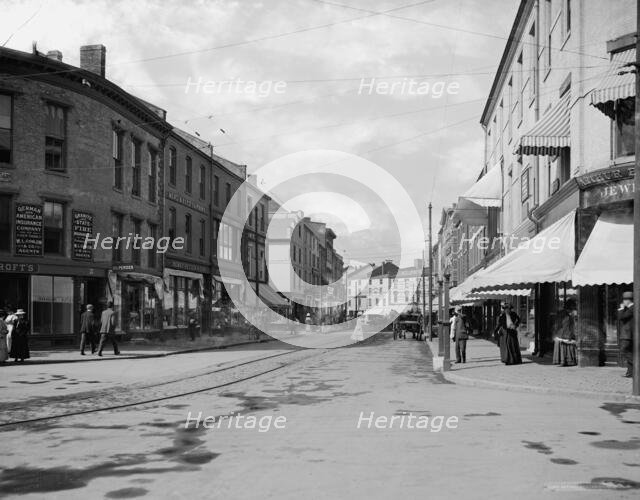 Market Street, Portsmouth, N.H., c.between 1910 and 1920. Creator: Unknown.
