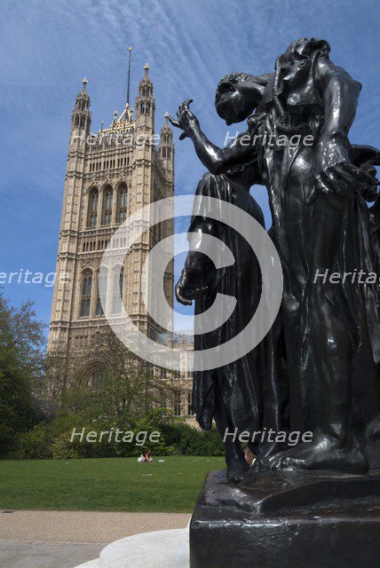 Burghers of Calais, 2005. Creator: Ethel Davies.