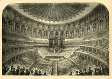 'Interior of the Albert Hall', c1876. Creator: Unknown.