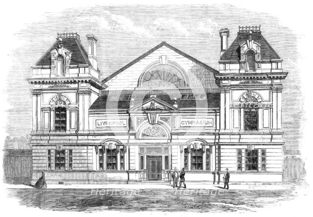 The new Gymnasium in Myrtle-Street, Liverpool, 1865. Creator: Unknown.