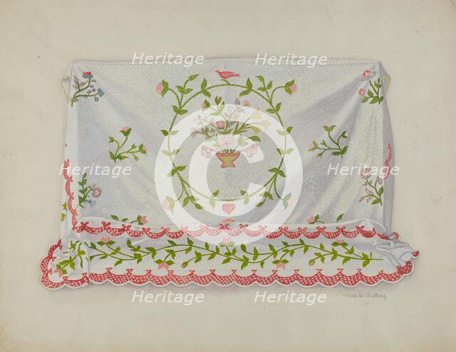 Quilt, c. 1938. Creator: Frank Gutting.