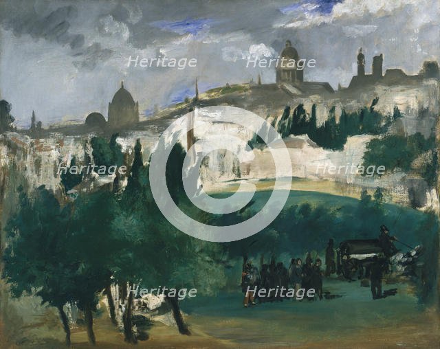 The Funeral, ca. 1867. Creator: Edouard Manet.