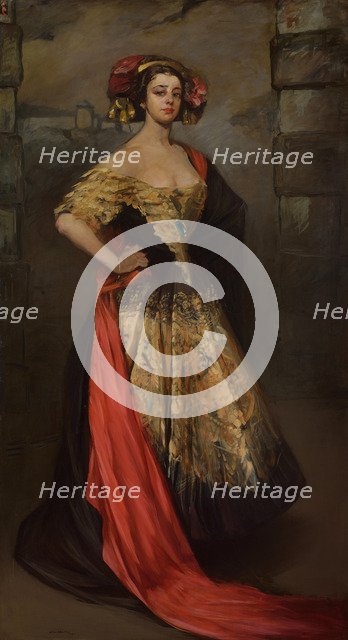 Portrait of the Dancer Rita Sacchetto (1880-1959), 1911.