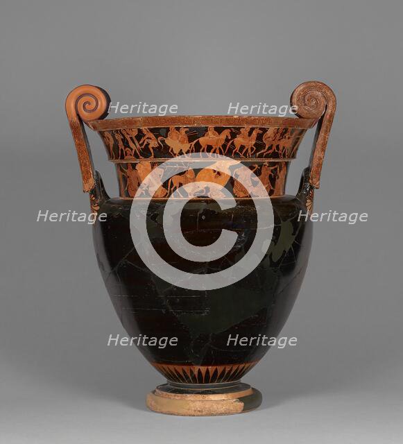 Attic Red-Figure Volute Krater, 500-480 BC. Creator: Kleophrades Painter.