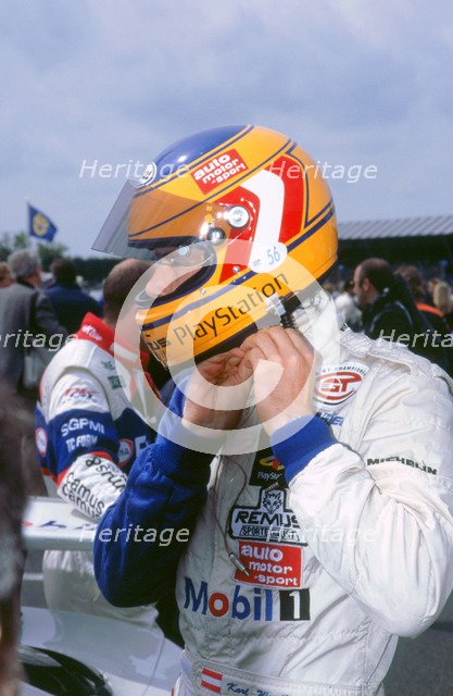 1999 FIA GT Championship driver Karl Wendlinger. Artist: Unknown.