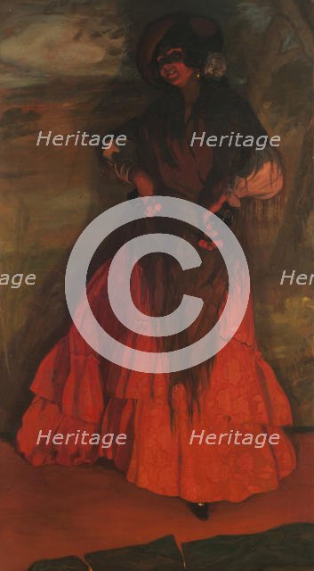 Gypsy. Creator: Zuloaga y Zabaleto, Ignacio (1870-1945).