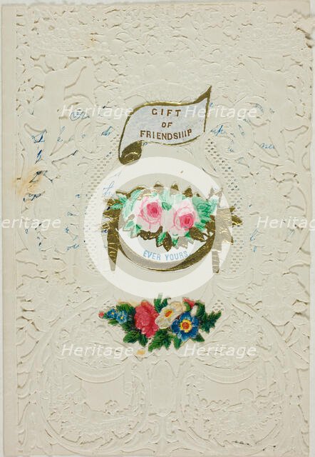 Gift of Friendship (valentine), n.d. Creator: George Kershaw.