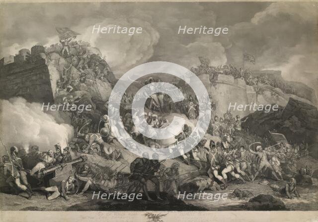 The Storming of Seringapatam, 1802.  Creators: Unknown, Giovanni Vendramini.