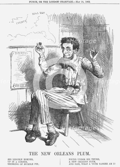 'The New Orleans Plum', 1862. Artist: Unknown