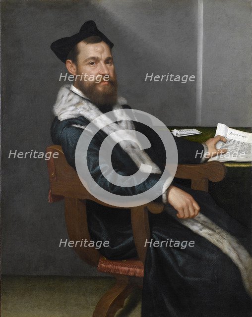 Portrait of a man (The Magistrate), 1560.