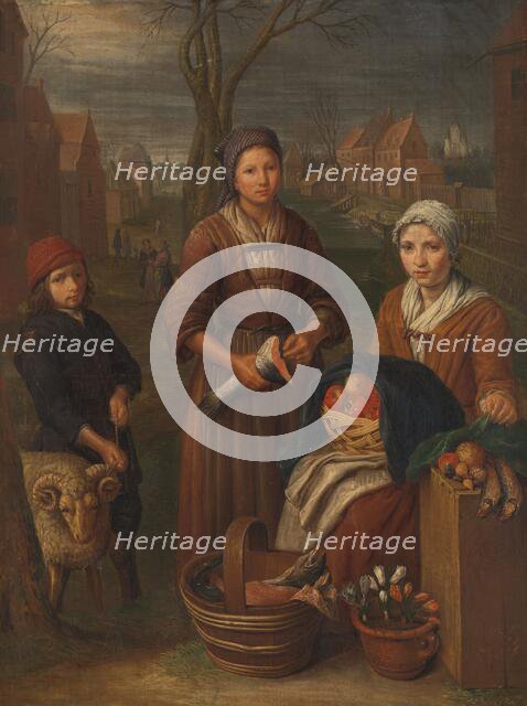 Allegory of the Month of March, after 1730. Creator: Peeter Snyers.