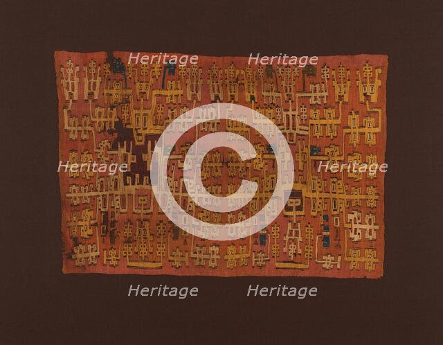 Panel, Peru, Possibly 500/600. Creator: Unknown.