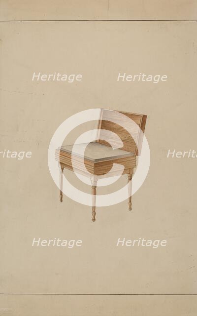 Biscuit Board, c. 1938. Creator: Sarah F. Williams.