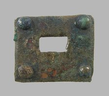 Rectangular Plaque, Frankish, middle of the 6th century. Creator: Unknown.