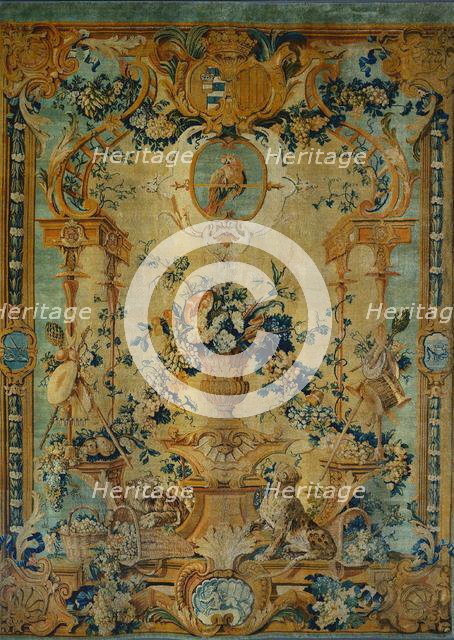 Savonnerie Panel: Autumn, c. 1717. Creator: Royal Savonnerie Manufactory, Chaillot Workshops (French, est. 1627).