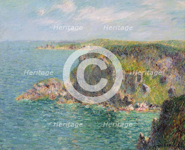 Rocher la Teignouse, Cap Fréhel, 1906. Creator: Loiseau, Gustave (1865-1935).