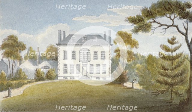 Mitcham Hall, Mitcham, Surrey, 1825. Artist: G Yates