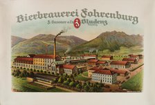 The Fohrenburg brewery, 1910s. Creator: Anonymous.