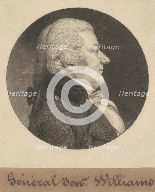 Jonathan Williams, 1798. Creator: Charles Balthazar Julien Févret de Saint-Mémin.