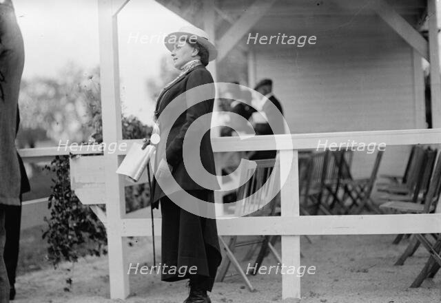 Horse Shows - Mrs. J. Carleton Semple of New York, 1911. Creator: Harris & Ewing.