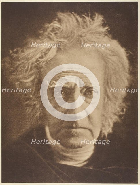 Sir John Herschel, 1867, printed 1875. Creator: Julia Margaret Cameron.