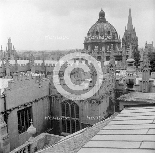 Rooftops of Oxford, 1945-1980. Artist: Eric de Maré