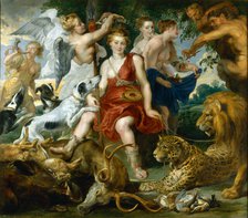 Coronation of Diana, before 1620. Creator: Rubens; Pieter Paul (1577-1640).