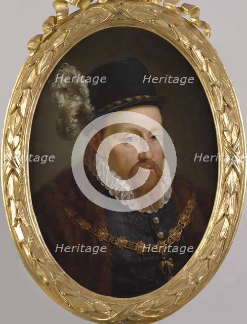 Portrait of Sigismund II Augustus (1520-1572), King of Poland, 1768-1771. Creator: Bacciarelli, Marcello (1731-1818).