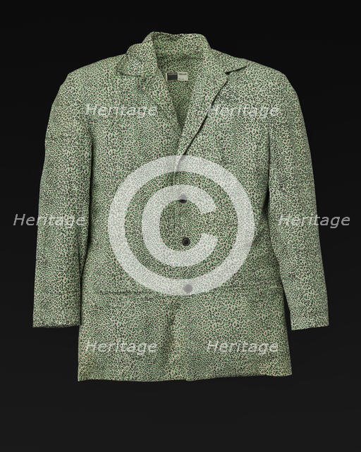 Cheetah print jacket designed by Willi Smith, 1969-1987. Creator: Willi Smith.