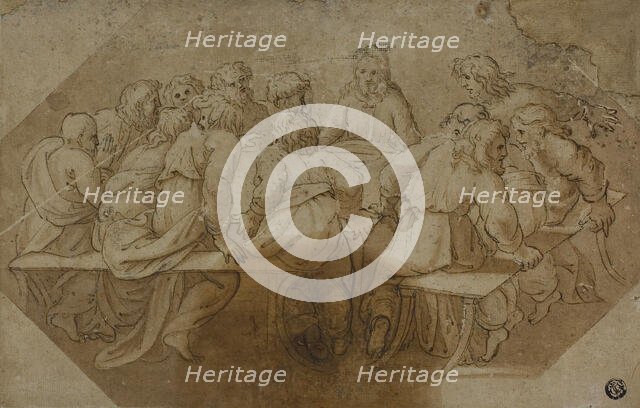 Last Supper, n.d. Creator: After Raffaello Sanzio, called Raphael  Italian, 1483-1559.