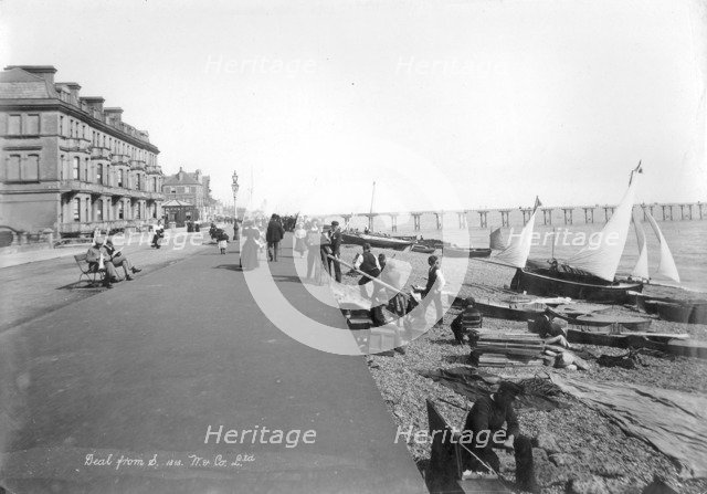 The front, Deal, Kent, 1890-1910. Artist: Unknown