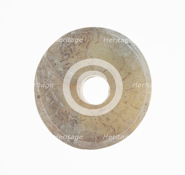 Disc with Coiled Dragon, Western Zhou period, 11th/10th century B.C. Creator: Unknown.