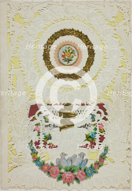 Be Always Happy (valentine), n.d. Creator: Unknown.