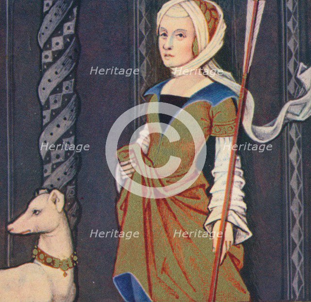 'Semiramis - Reine D'Assyrie', 1403, (1939). Artist: Master of Berry's Cleres Femmes.