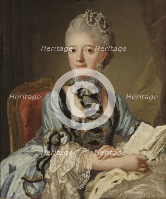 Portrait of Louisa Ulrika of Prussia (1720-1782), Queen of Sweden, 1768.
