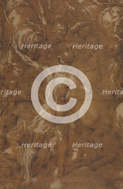 Battle Scene, n.d.. Creator: Unknown.