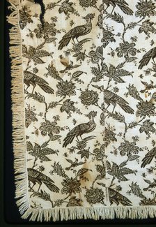 Panel (Furnishing Fabric), England, c. 1760/70. Creator: Bromley Hall.