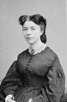 Miss Mary Booth, between 1855 and 1865. Creator: Unknown.