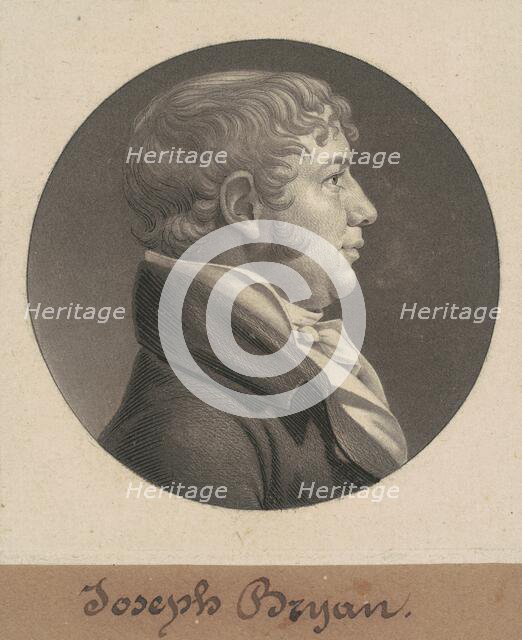 Joseph Bryan, 1805. Creator: Charles Balthazar Julien Févret de Saint-Mémin.