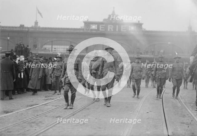 7th Regt. Return, between c1915 and c1920. Creator: Bain News Service.