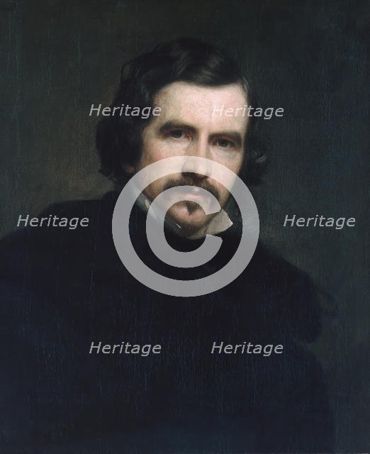 Portrait of the Artist, 1851. Creator: George Peter Alexander Healy.